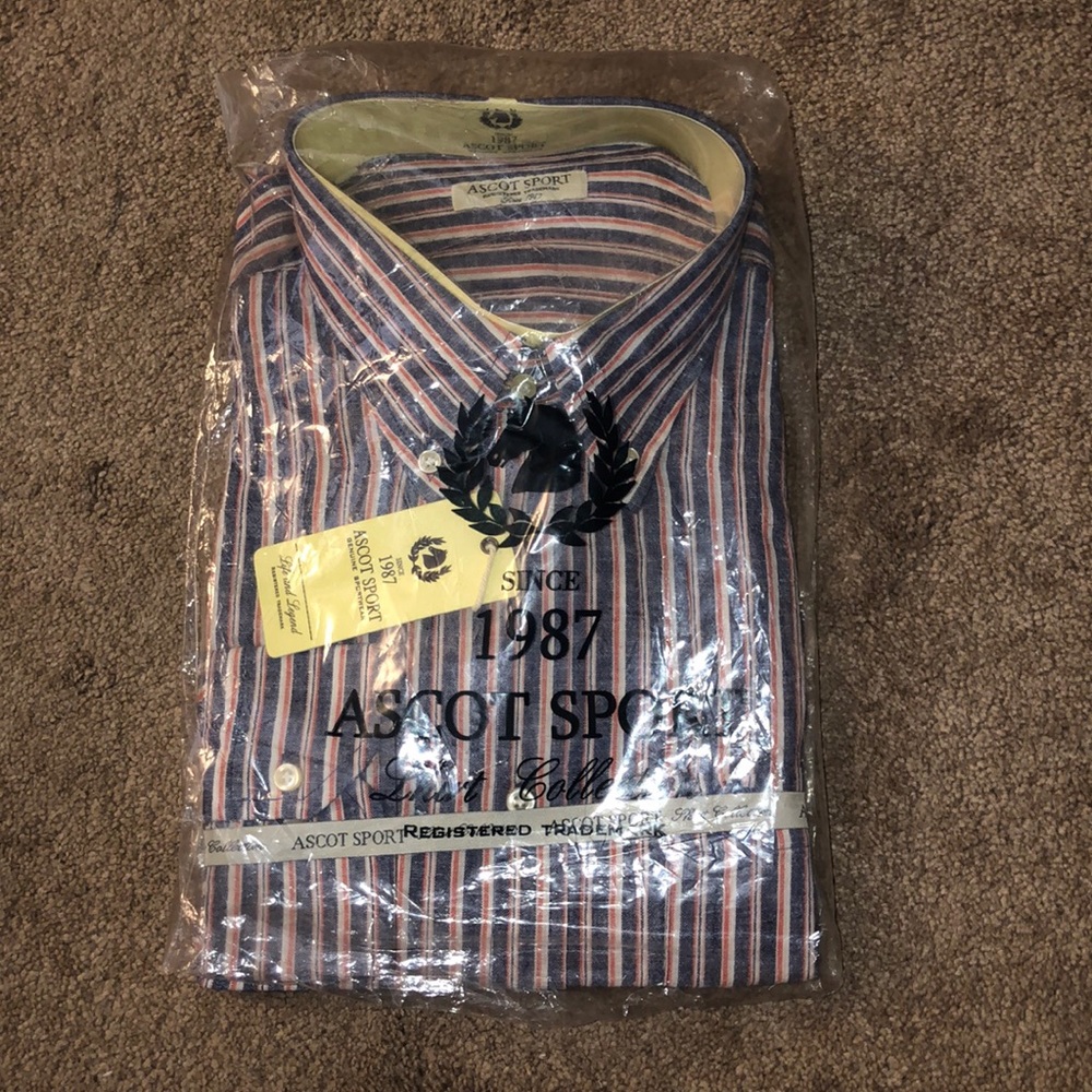 Ascot sport button down shirt *STRAIGHT FROM ITALY